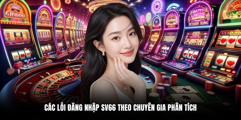 Các lỗi đăng nhập SV66 theo chuyên gia phân tích